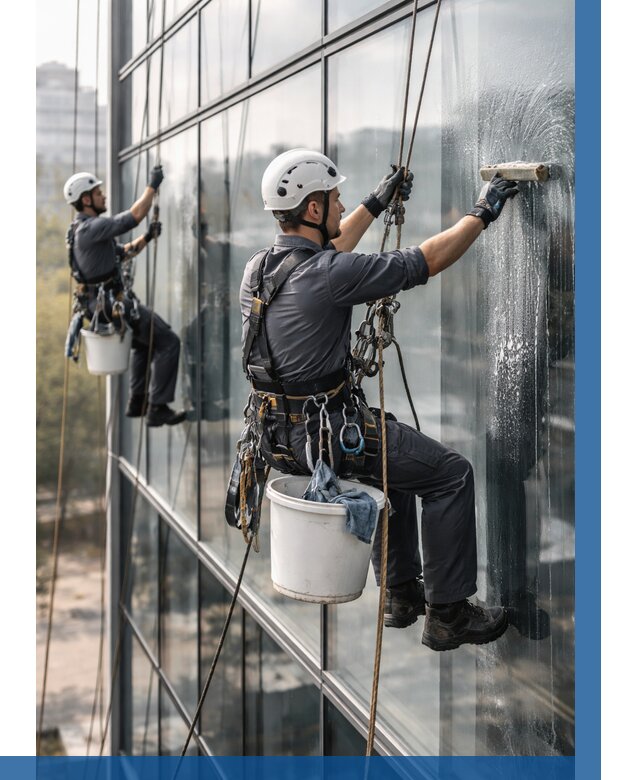 Мойка сплошного остекления в Апшеронске, заказать от 307 р.| ВЫСОТНИК-Пшр