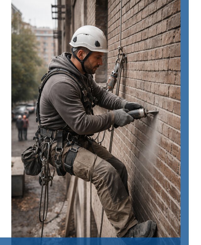 Расшивка кирпичных швов в Апшеронске от 615 р. | ВЫСОТНИК-Пшр