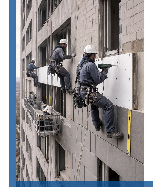 Монтаж фасадных термопанелей высокого качества в Апшеронске