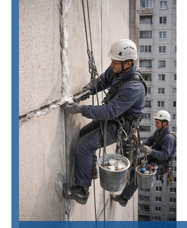 Утепление межпанельных швов в Апшеронске профессионально и надежно