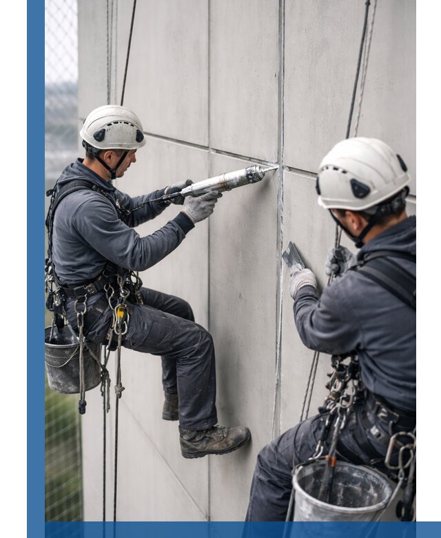 Первичная герметизация швов фасадов и кровель в Апшеронске