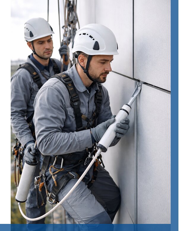 Герметизация швов вилатермом в Апшеронске от 615 р. | ВЫСОТНИК-Пшр