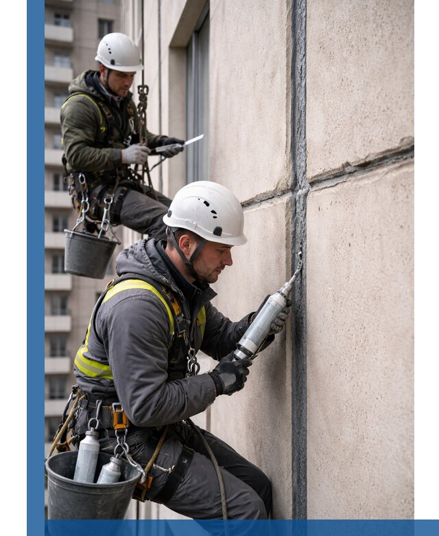 Герметизация деформационных швов фасада в Апшеронске качественно