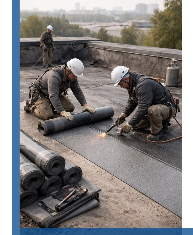 Монтаж мягкой кровли в Апшеронске профессионально и надежно