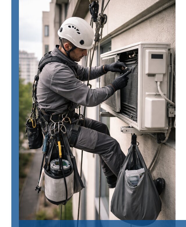 Обслуживание внешнего блока кондиционера в Апшеронске профессионально