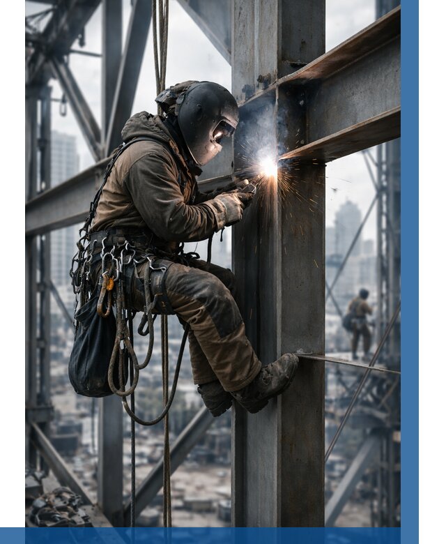 Высотные сварочные работы в Апшеронске от 3587 р. | ВЫСОТНИК-Пшр