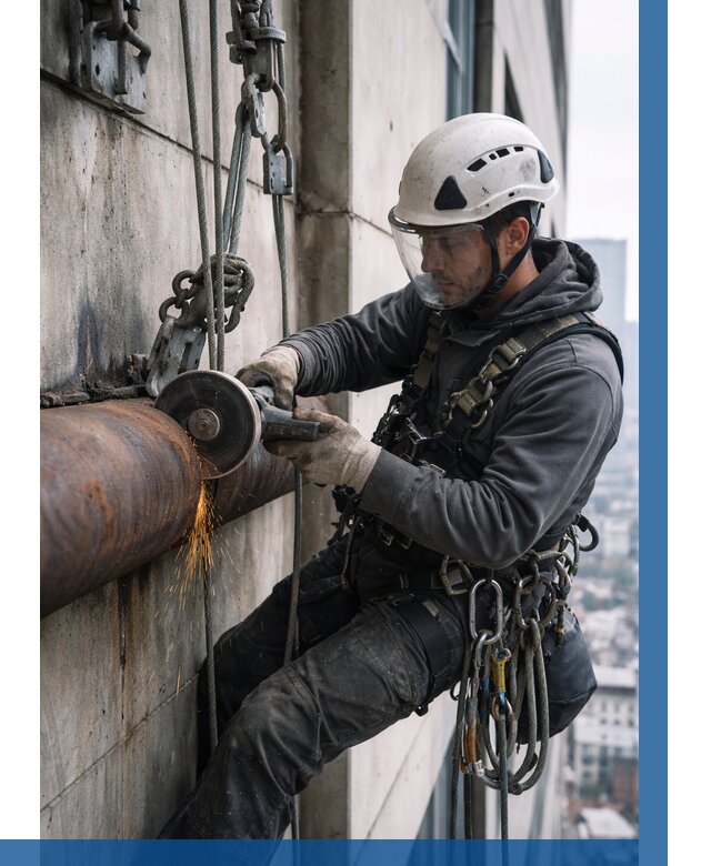 Резка металла на высоте в Апшеронске по цене от 4612 р. | ВЫСОТНИК-Пшр