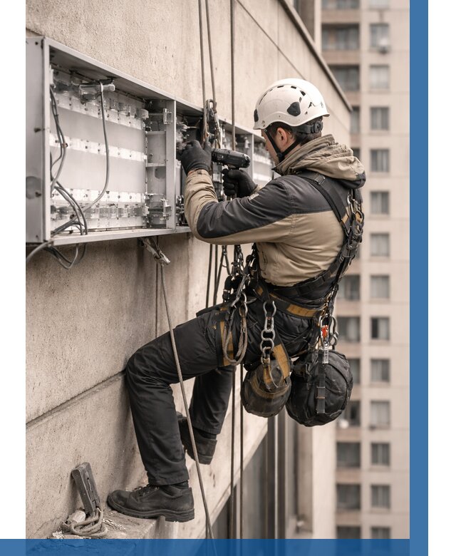 Ремонт вывески на высоте в Апшеронске от 4612 р. | ВЫСОТНИК-Пшр