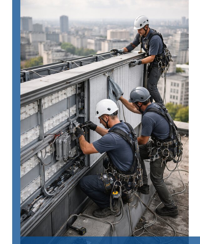 Профессиональное обслуживание крышной рекламы в Апшеронске под ключ