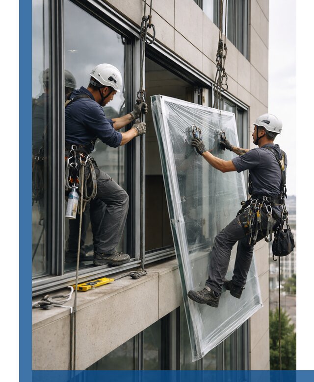 Профессиональная замена стекла в витраже в Апшеронске с гарантией