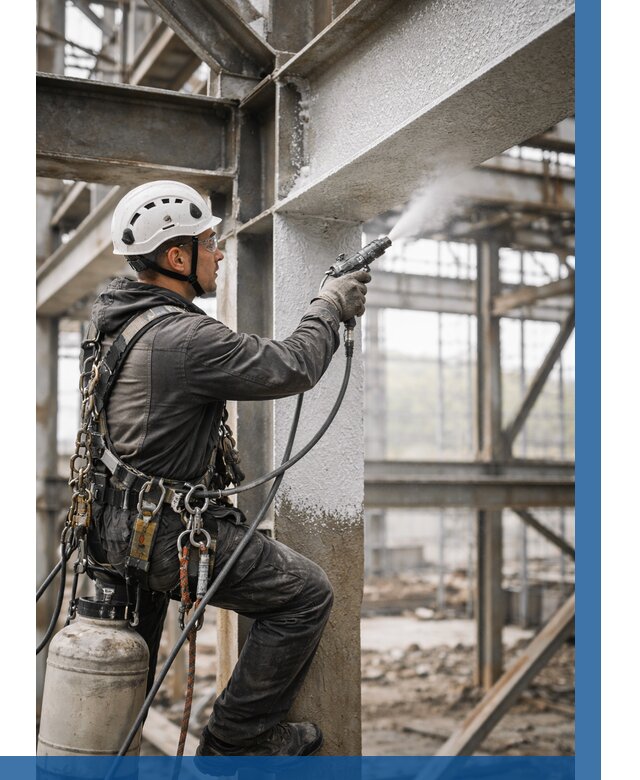 Огнезащита металлоконструкций от 769 р. | ВЫСОТНИК-Пшр в Апшеронске