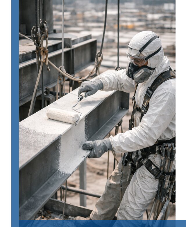 Профессиональная огнезащитная обработка металлоконструкций в Апшеронске