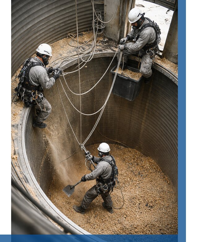 Чистка зерновых бункеров в Апшеронске от 12298 р. | ВЫСОТНИК-Пшр